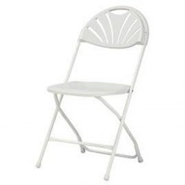 White Folding Chair